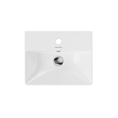 Раковина PRO мебельная\подвесная 40, белая глянцевая